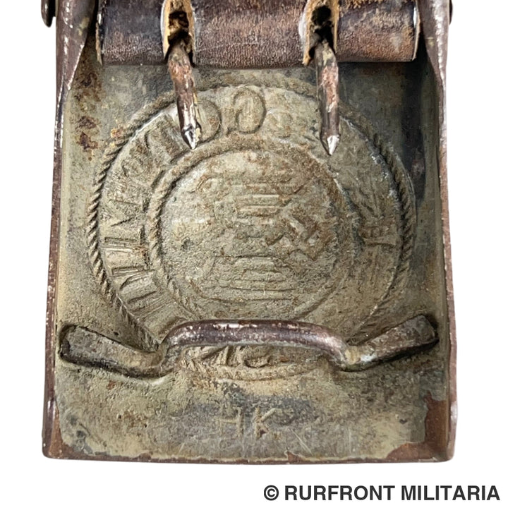 Wehrmacht belt buckle Hermann Knoller Pforzheim