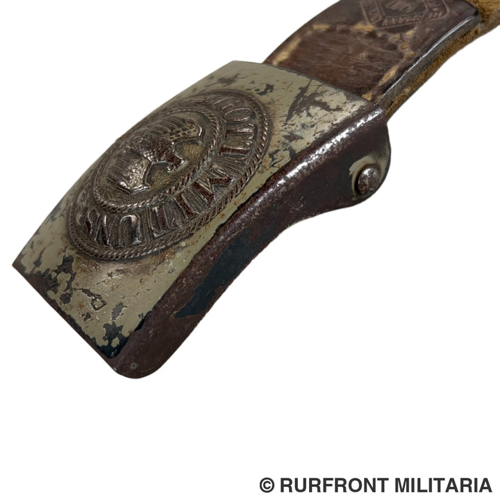 Wehrmacht belt buckle Hermann Knoller Pforzheim