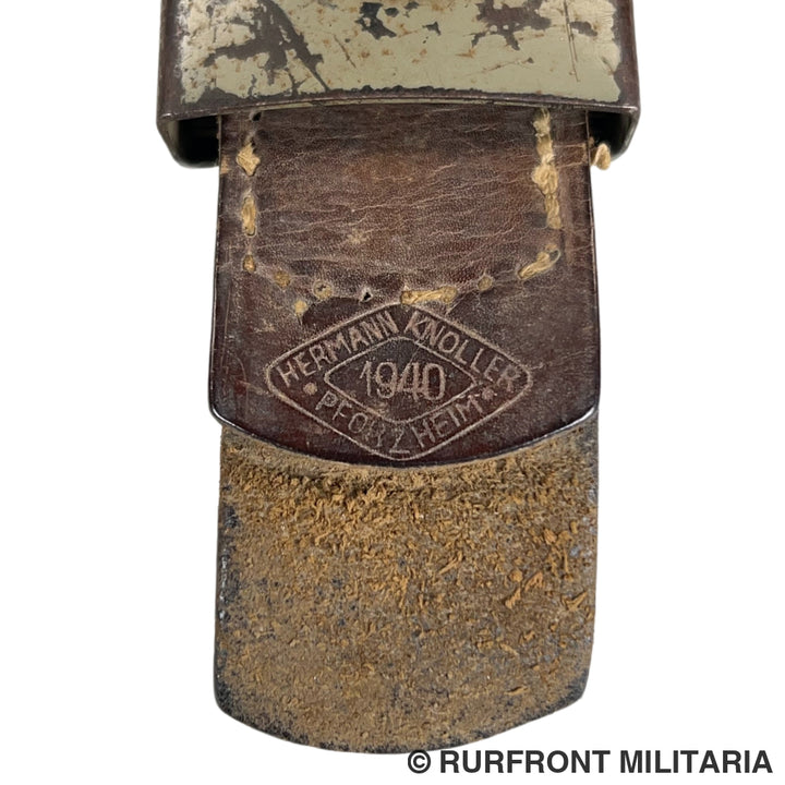 Wehrmacht belt buckle Hermann Knoller Pforzheim