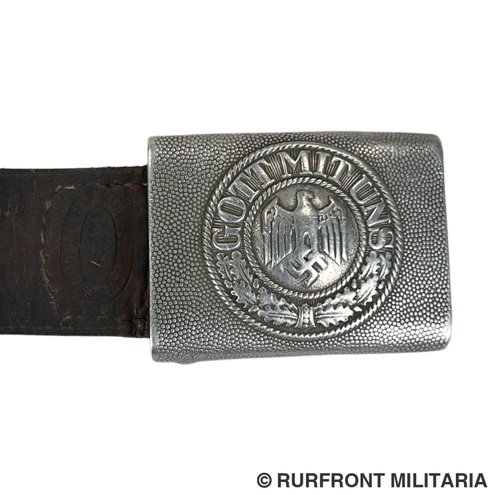 Wehrmacht Belt Buckle Linden Und Funke Iserlohn 1937