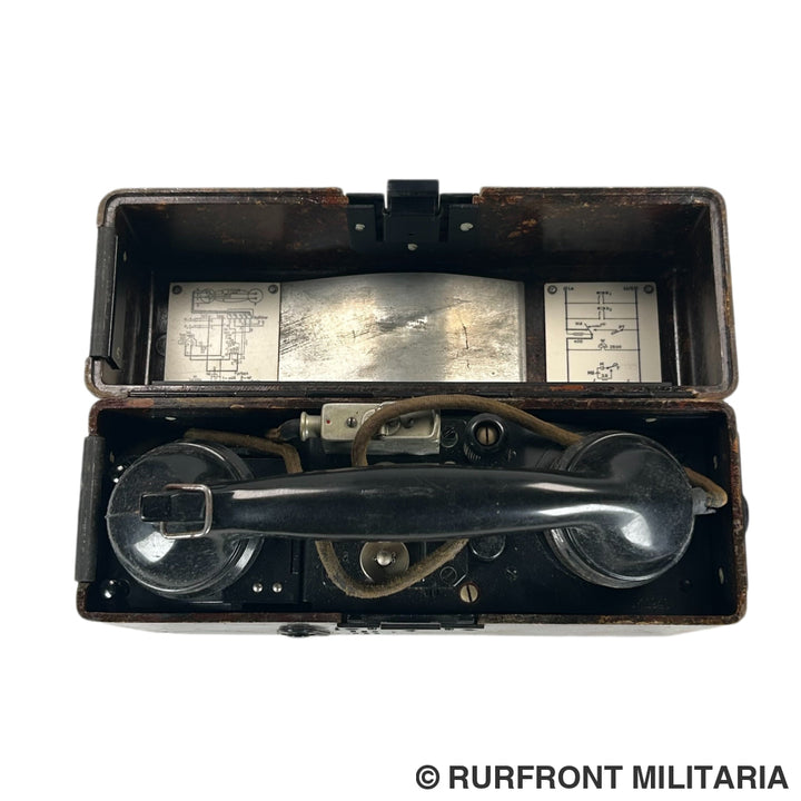 Wehrmacht FF33 Feldfernsprecher 33 Hagenuk 1940 matching