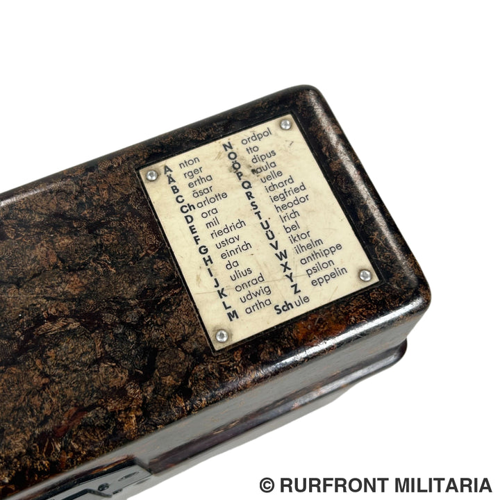 Wehrmacht FF33 Feldfernsprecher 33 Hagenuk 1940 matching