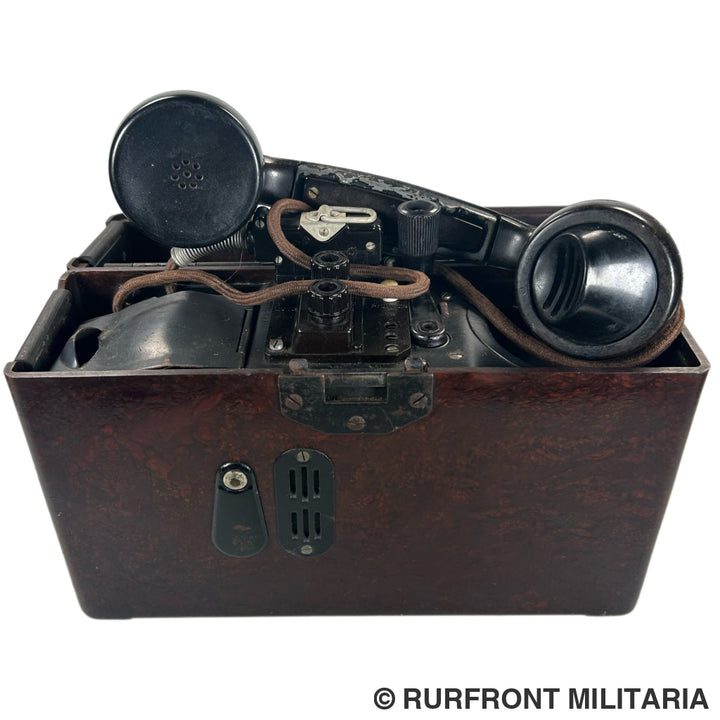 Wehrmacht FF33 Feldfernsprecher 33 Radio Mende & Co Dresden 1944 matching