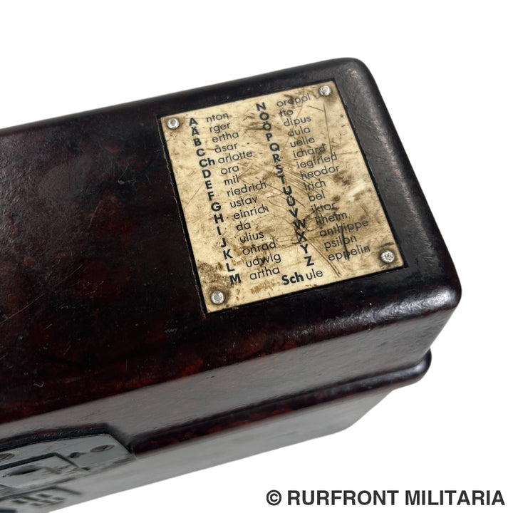 Wehrmacht FF33 Feldfernsprecher 33 Radio Mende & Co Dresden 1944 matching