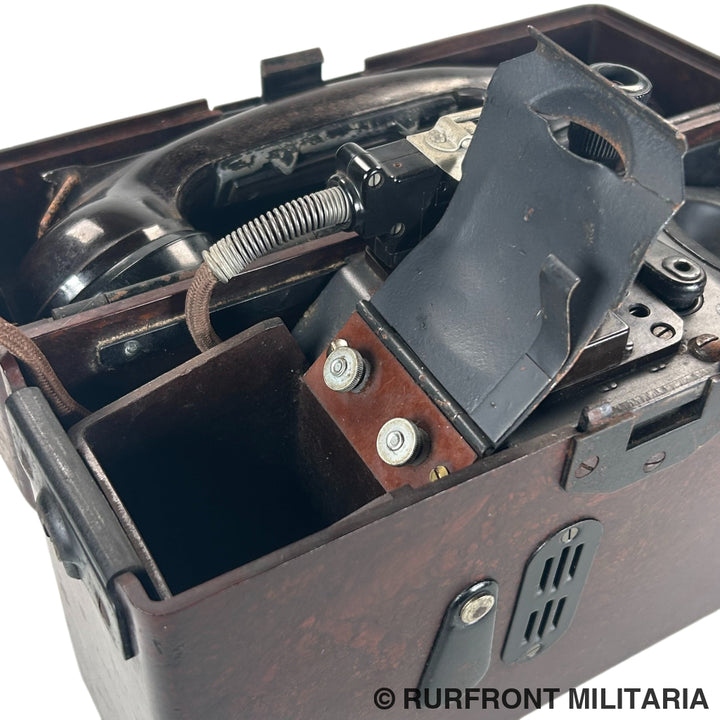 Wehrmacht FF33 Feldfernsprecher 33 Radio Mende & Co Dresden 1944 matching