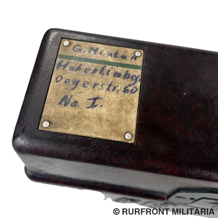 Wehrmacht FF33 Feldfernsprecher 33 Radio Mende & Co Dresden 1944 matching