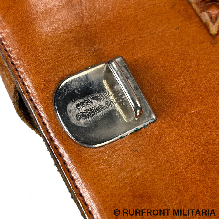 Wehrmacht Pionier Bataillon 182 kaartentas officier private purchase op naam