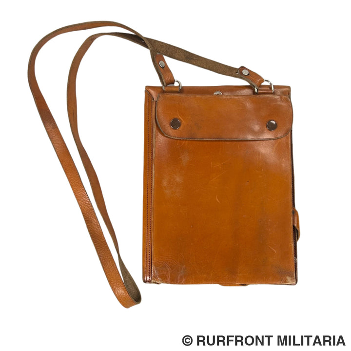 Wehrmacht Pionier Bataillon 182 kaartentas officier private purchase op naam