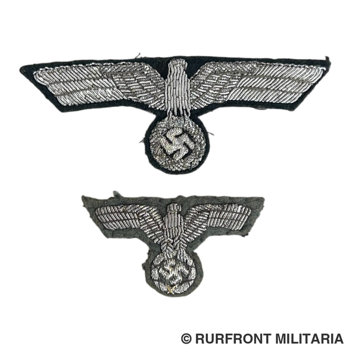 Wehrmacht Pionier Tunic Abzeichen set Hauptmann Heuer Pionier Bataillon 11