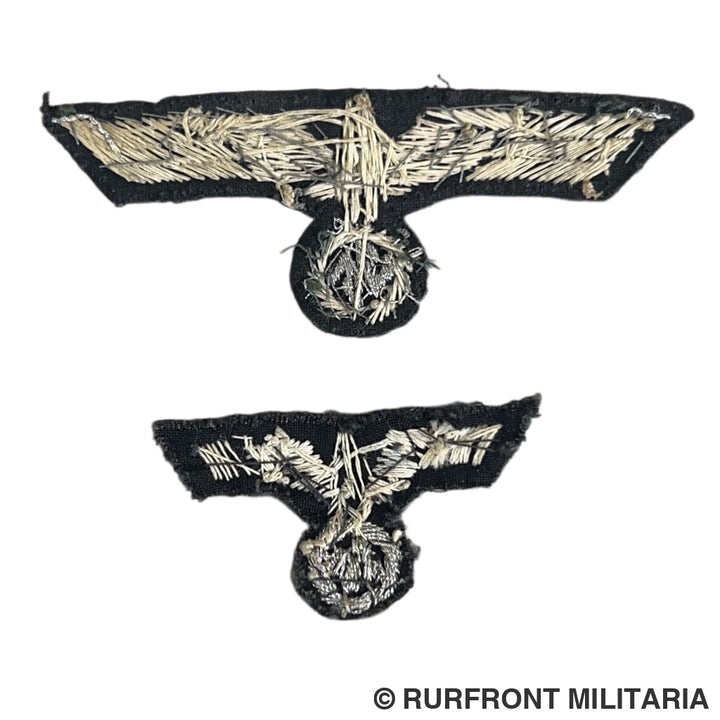 Wehrmacht Pionier Tunic Abzeichen set Hauptmann Heuer Pionier Bataillon 11