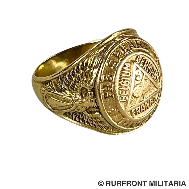 Wo2 Us Spearhead Division 10 Karaat Veelvouden Ring