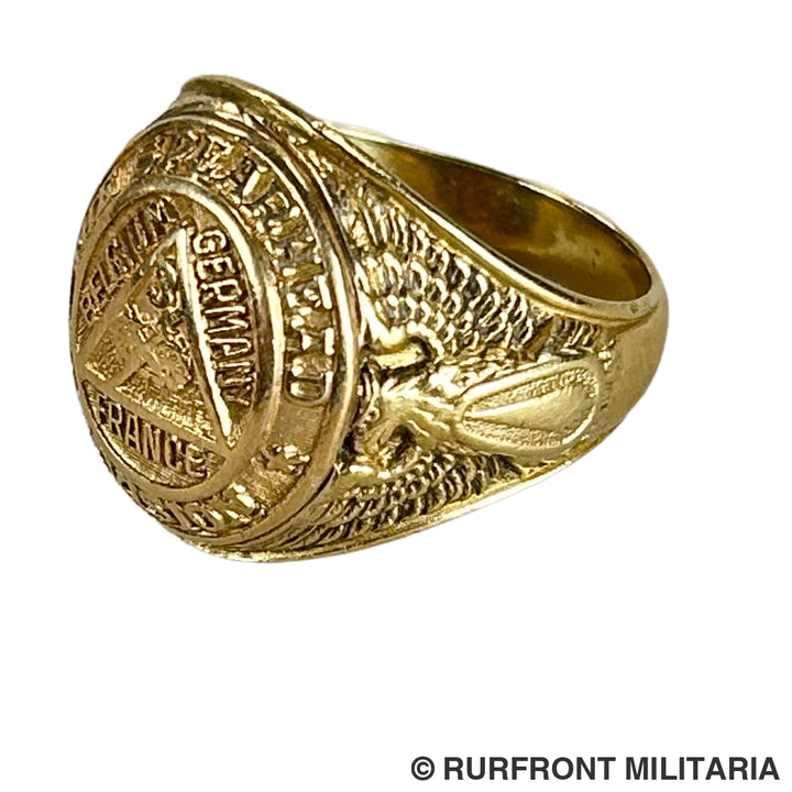 Wo2 Us Spearhead Division 10 Karaat Veelvouden Ring