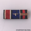 3 piece ribbon bar ek2, wehrmachtdienstauszeichnung, sudetenland Pragerburg.