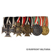 german medal bar with 5 awards ww1