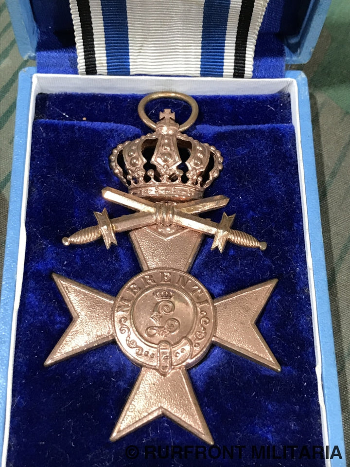 Bayern Militär-Verdienst-Kreuz 3. Klasse Mit Krone Und Schwertern