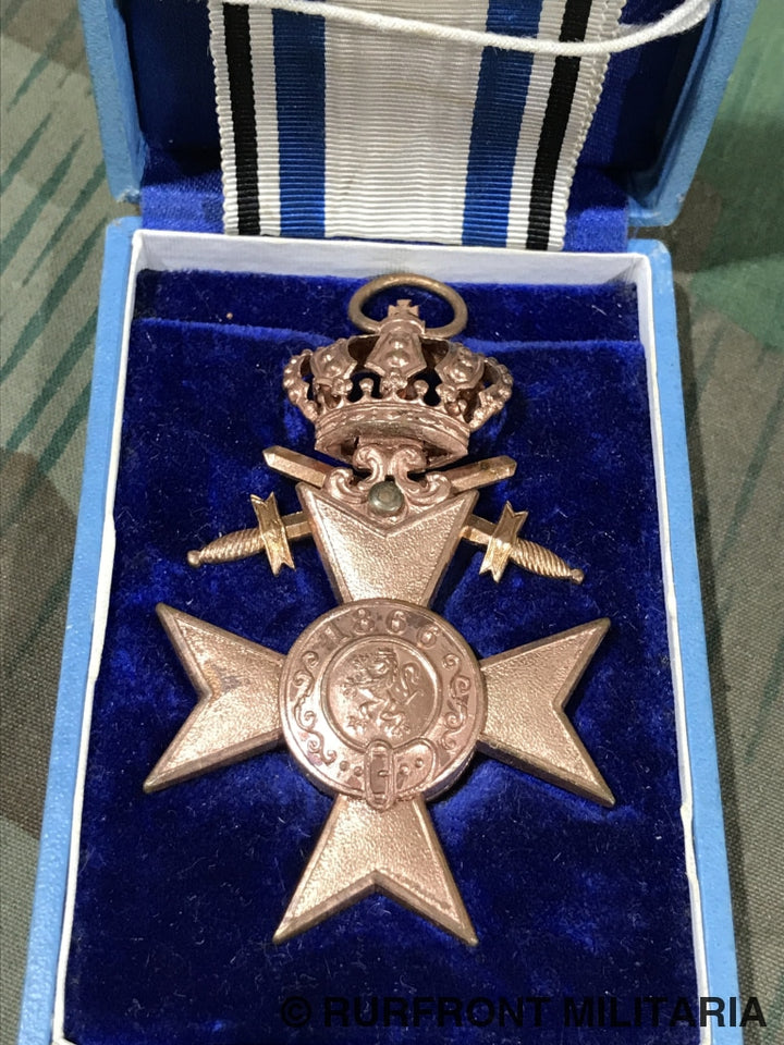 Bayern Militär-Verdienst-Kreuz 3. Klasse Mit Krone Und Schwertern
