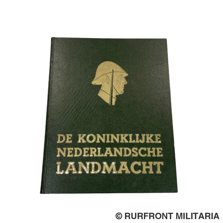 Boek De Koninklijke Nederlandsche Landmacht Op Naam Van Majoor J.f.a. Crefcoeur