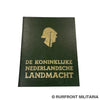 Book De Koninklijke Nederlandsche Landmacht in the name of Major JFA Crefcoeur