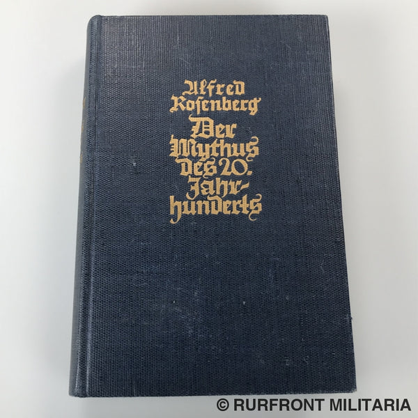 Boek Der Mythus Des 20. Jahrhunderts Alfred Rosenberg