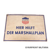 Sign here half of the marshall plan