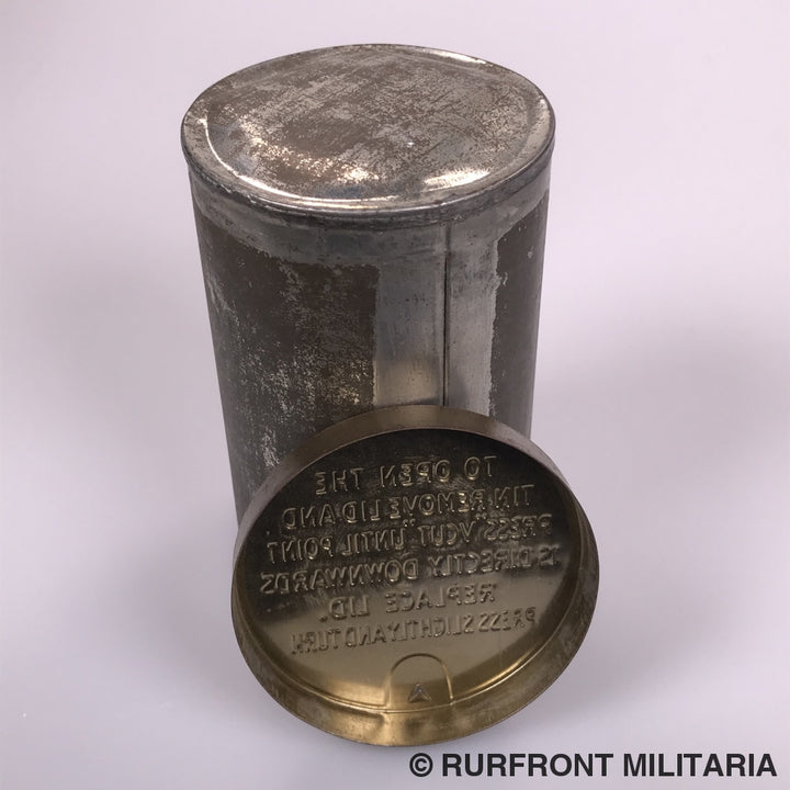 Brits Wo2 Tobacco Ration Tin Ongeopend.