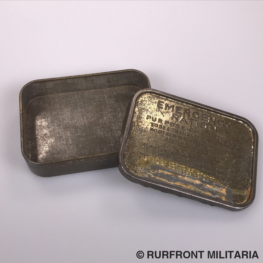 British emergency ration tin ww2 – Rurfront Militaria