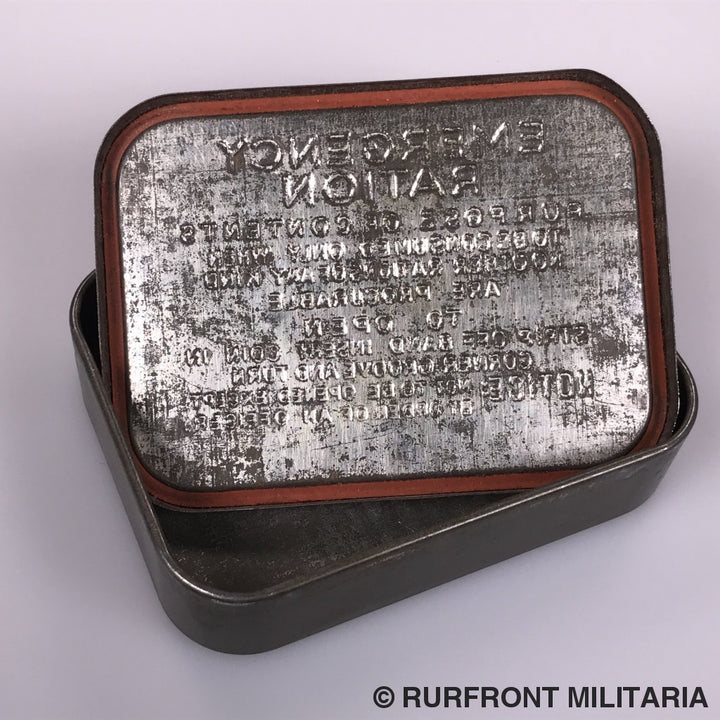 Britse Emergency Ration Tin Ww2