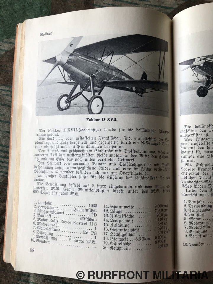 Flugzeug Fibel 1935