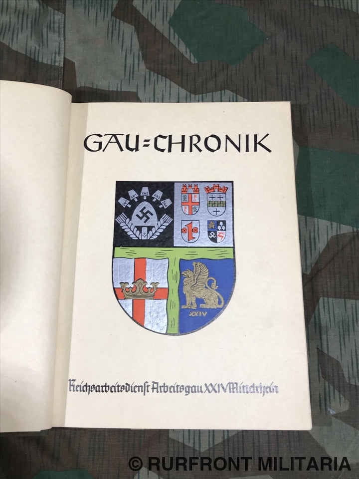 Gau-Chronik Reichsarbeitsdienst Arbeitsgau Xxiv Mittelrhein