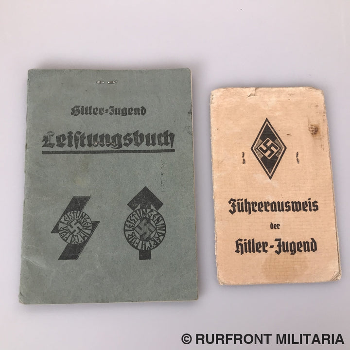 Hj Führerausweis En Leistungsbuch Heribert Acker.