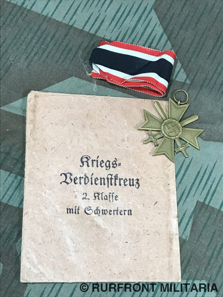Kriegsverdienstkreuz M.s. Met Groot Zakje