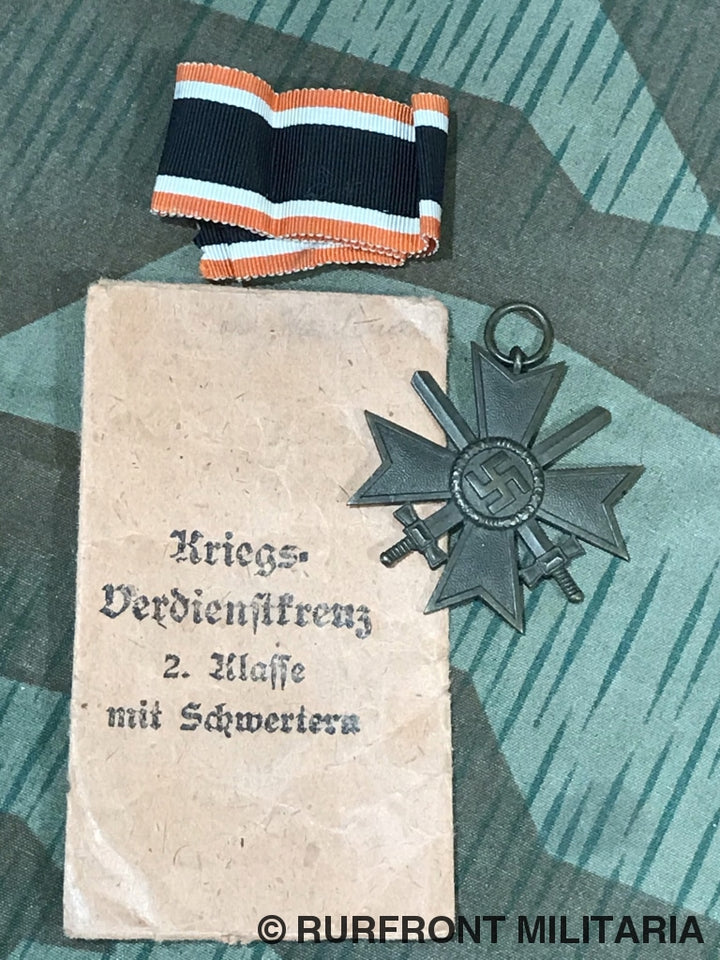Kriegsverdienstkreuz M.s. Met Zakje
