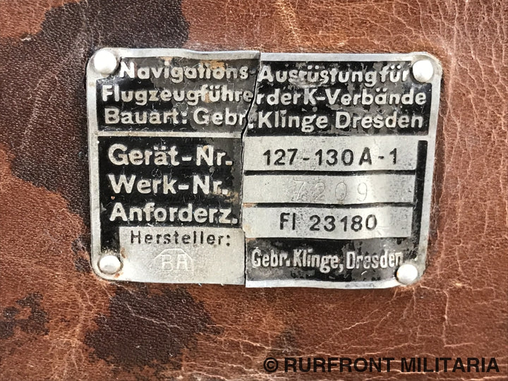 Luftwaffe Navigations Ausrüstung Für Flugzeugführer Der K-Verbände Fl23180