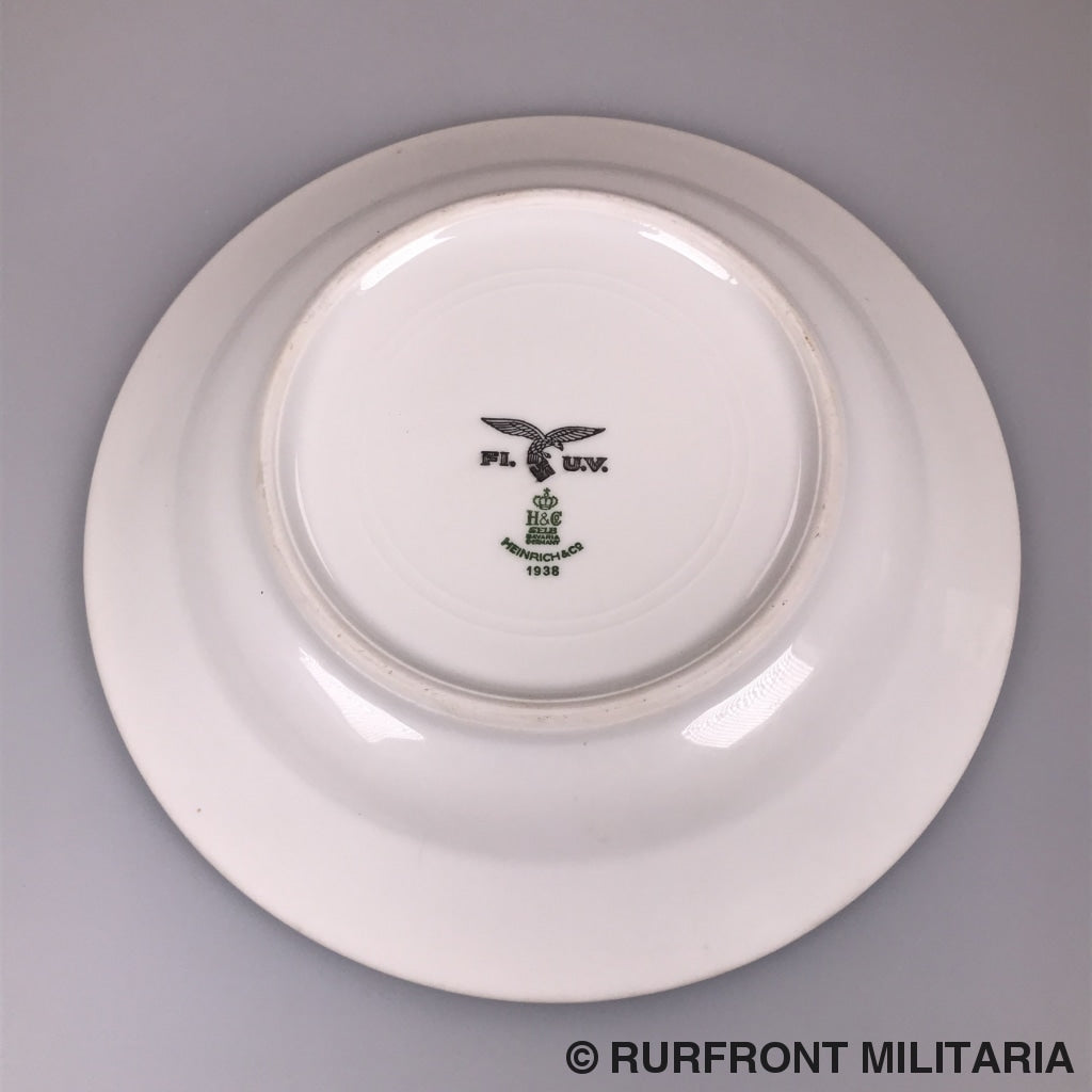 Luftwaffe porcelain mess plate Heinrich&Co 1938 – Rurfront Militaria