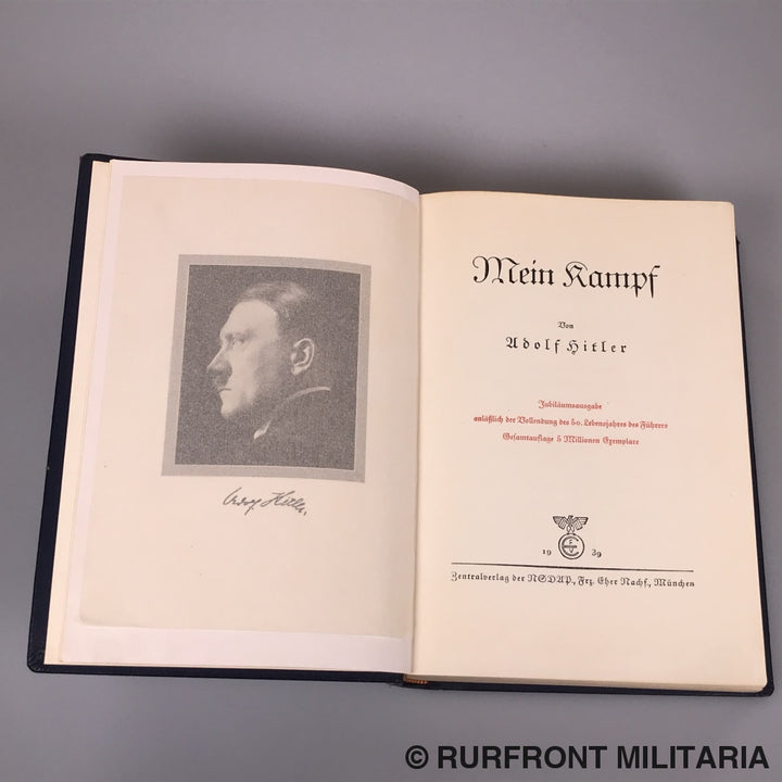 Mein Kampf Jubiläumsausgabe 1939.