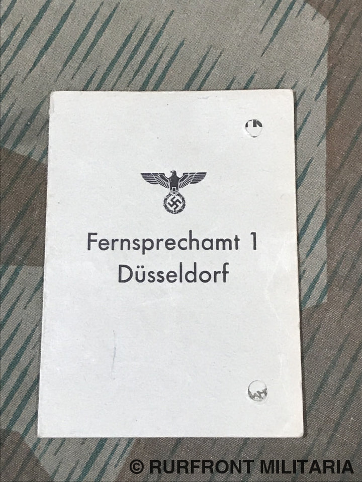 Papierset Bdm Düsseldorf