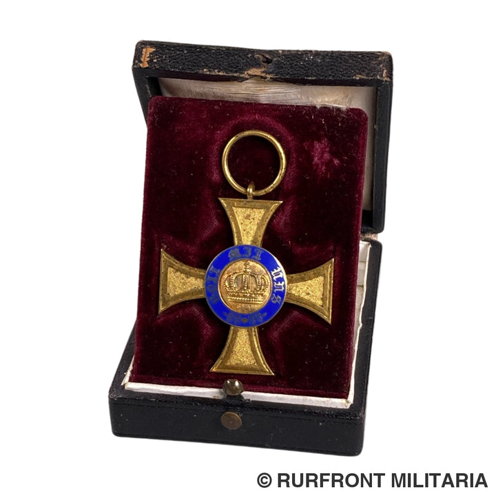 Preussen Königlicher Kronen-Orden 4. Klasse In Etui