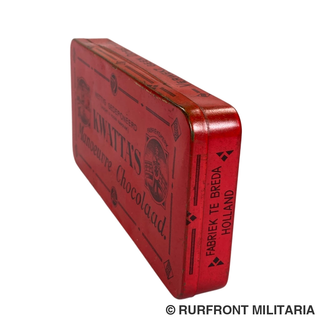 Ration tin Kwatta maneuver chocolate – Rurfront Militaria