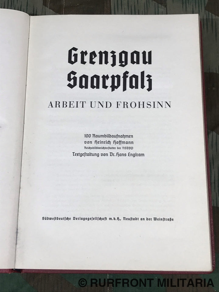 Raumbildalbum Grenzgau Saarpfalz