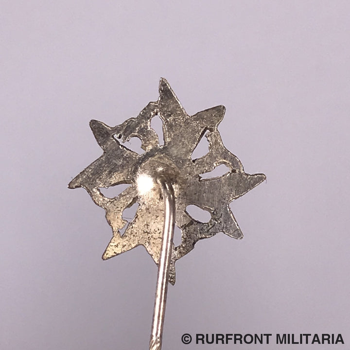 Spanienkreuz Miniatuur Zilver 16 Mm.