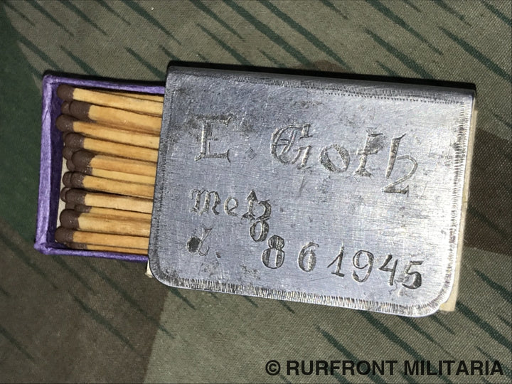 Tabaksset Gemaakt In Krijgsgevangenschap Metz 1945
