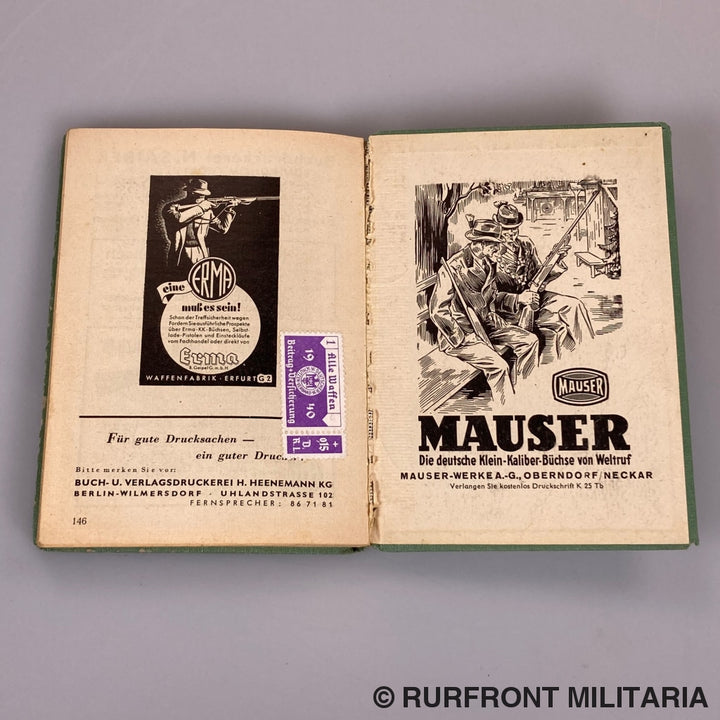 Taschenbuch Für Den Deutschen Schützen 1940