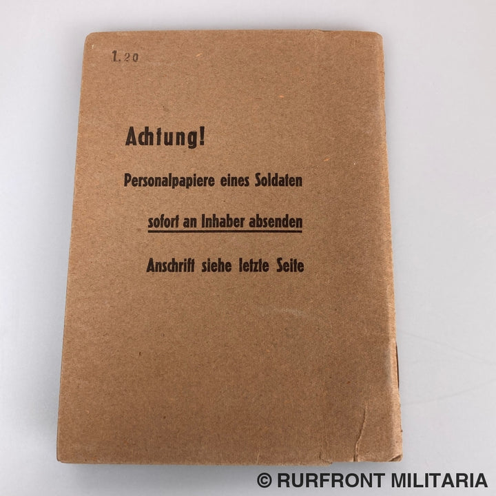 Wegweiser Für Den Soldaten Und Seine Angehörigen In Allen Lebenslagen 1943.