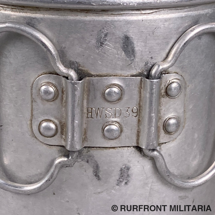 Wehrmacht Canteen Cup/ Trinkbecher 1/4 Liter Hwsd 39