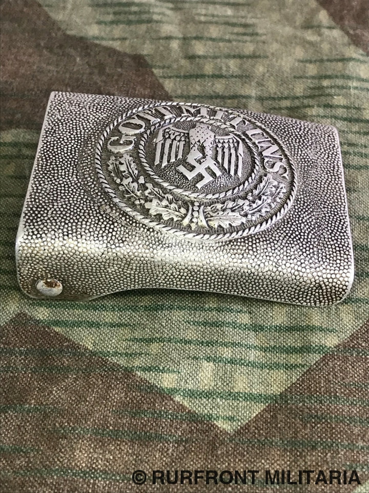 Wehrmacht Koppelslot/belt Buckle Maker Lehmann & Wundenberg